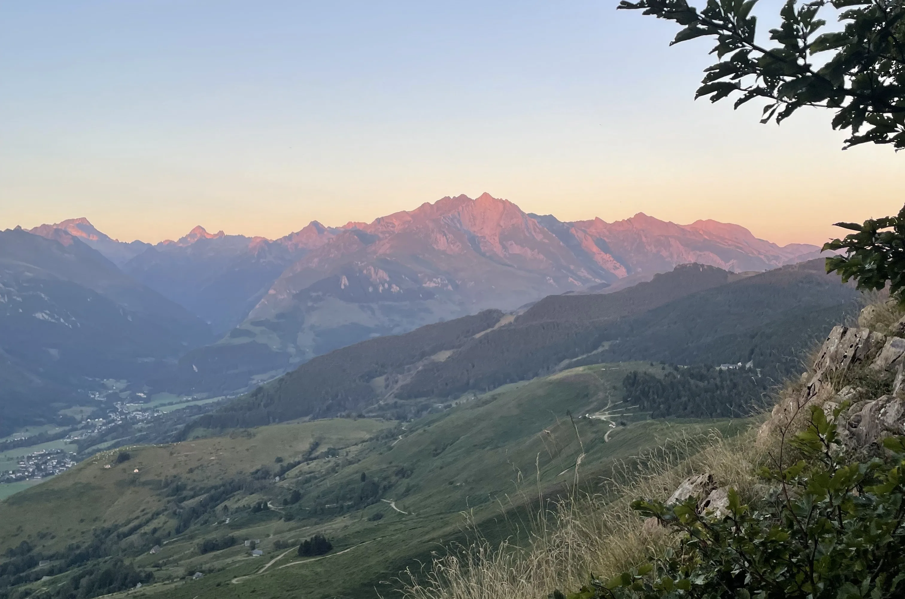 Pic du Gabizos depuis le Val d'Azun — Arrens-Marsous